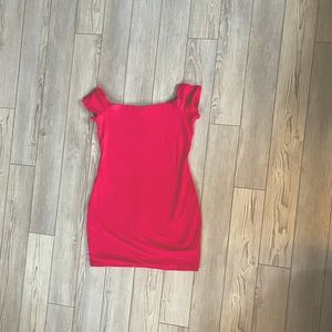 Express pink dress